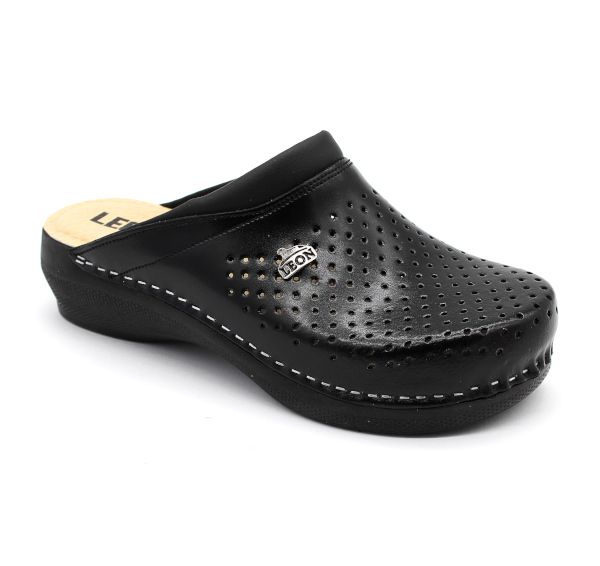 PU100 Leon Comfort Saboti piele naturala - dama